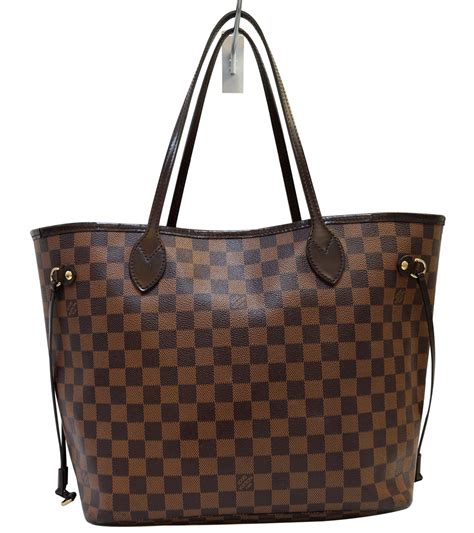 louis vuitton damier ebene neverfull mm shoulder bag canvas|Damier Ebene in Handbags for Women .